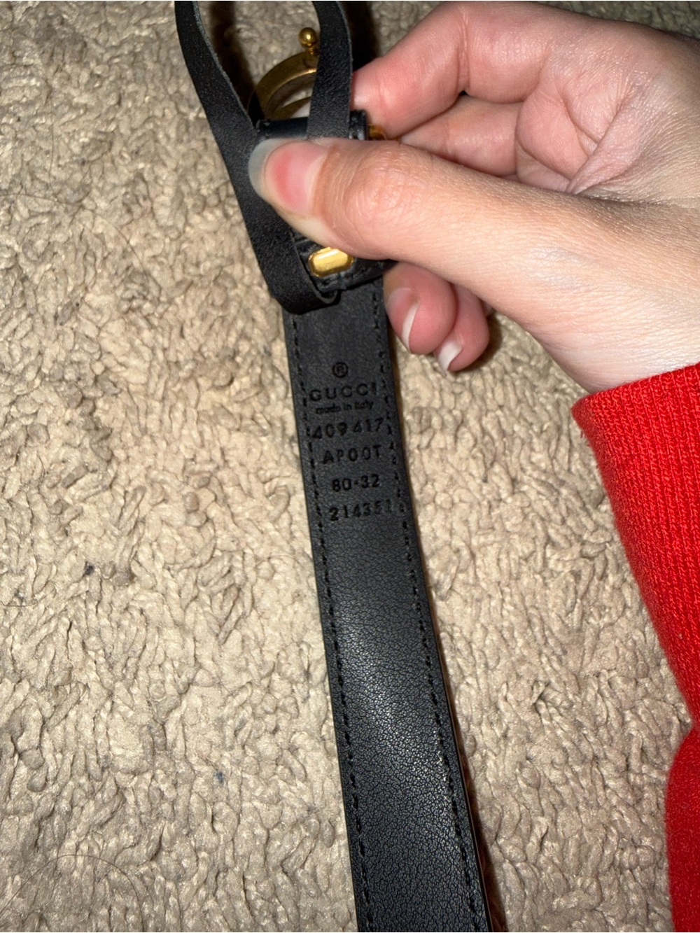 GUCCI BELT NEVER WORN - Picture 8 of 8